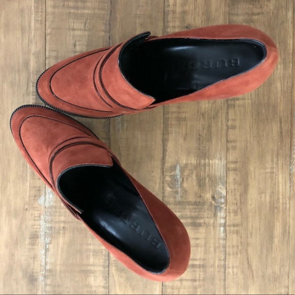 BURBERRY English Heritage Ryfold Platform Pump - Picture 5 of 8